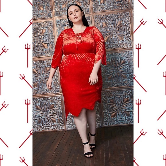 NWT Torrid Sexy Devil Dress size 6 - Picture 2 of 7